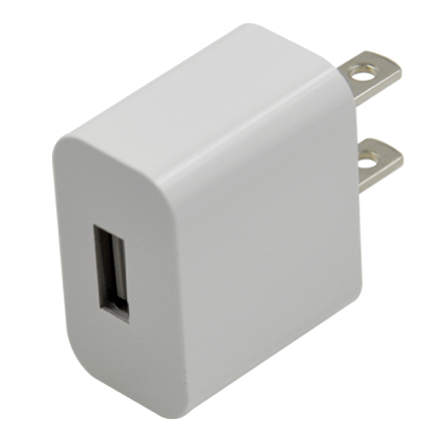 UL/CE Certified Compact 2.4A Travel Wall Charger for iOS & Android Devices