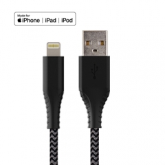 MFi super strong lightning charge and sync cable ( Kevlar )