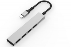 Ultra slim 4-port USB 3.0 Hub